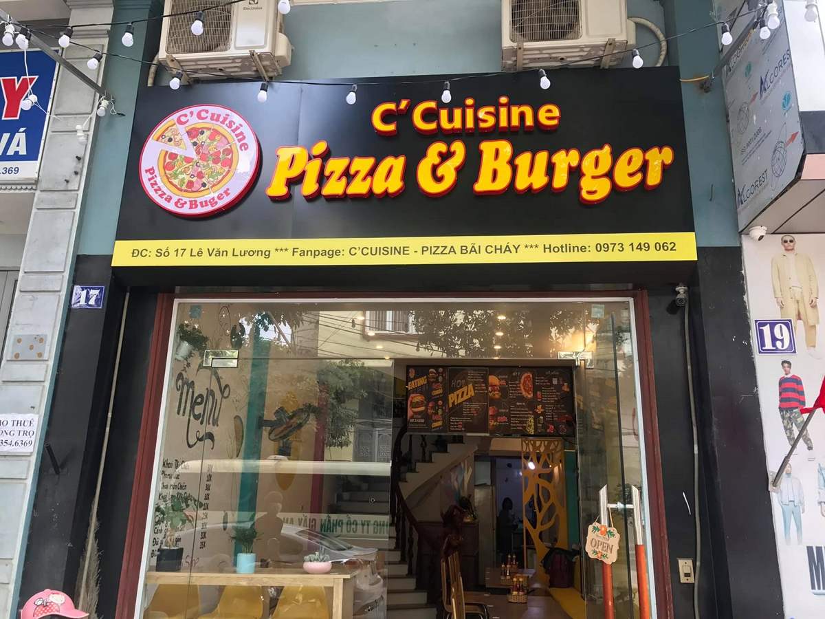 Ăn thả ga quên lối về cùng C Cuisine Pizza & Burger 2