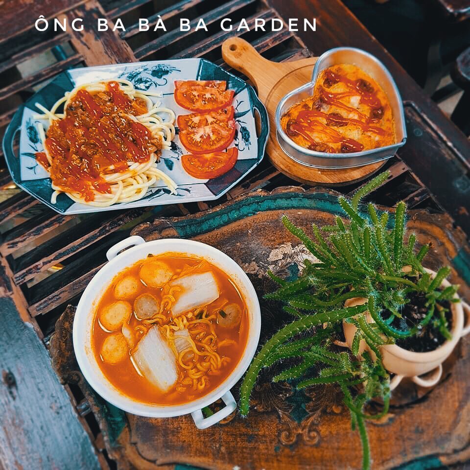 Cà phê sống ảo tại Ông Ba Bà Ba Garden Đà Lạt 9