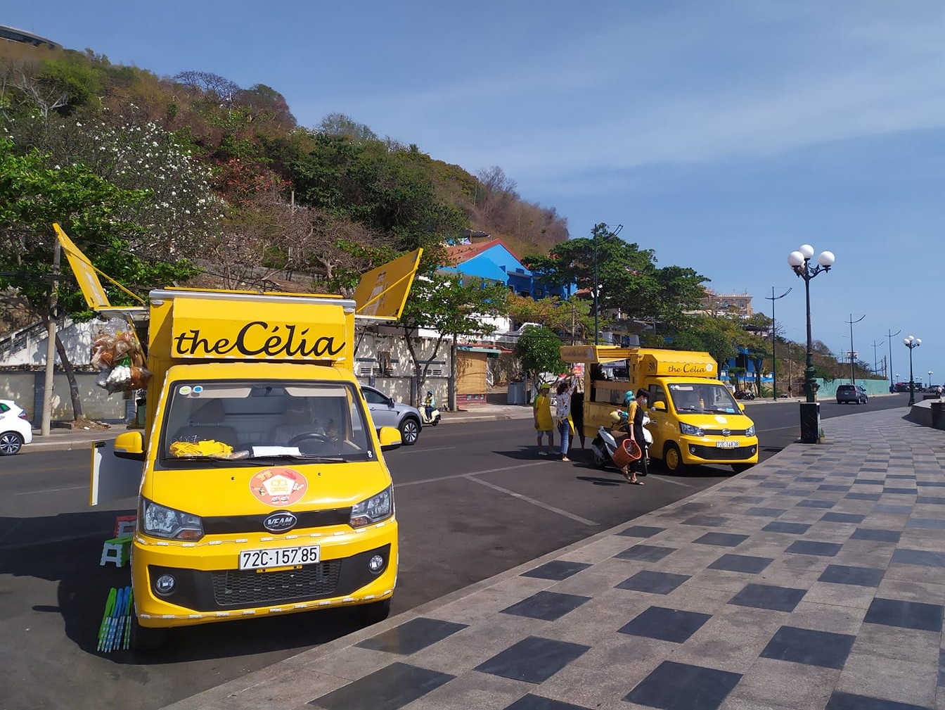 Check-in Địa điểm sống ảo :Con đường xe kem mới lạ tại Thành phố biển Vũng Tàu 3