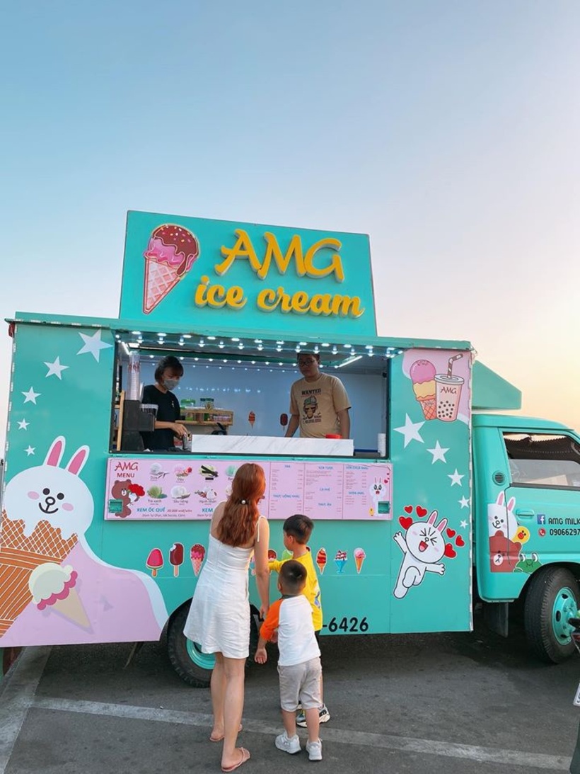 Check-in Địa điểm sống ảo :Con đường xe kem mới lạ tại Thành phố biển Vũng Tàu 9