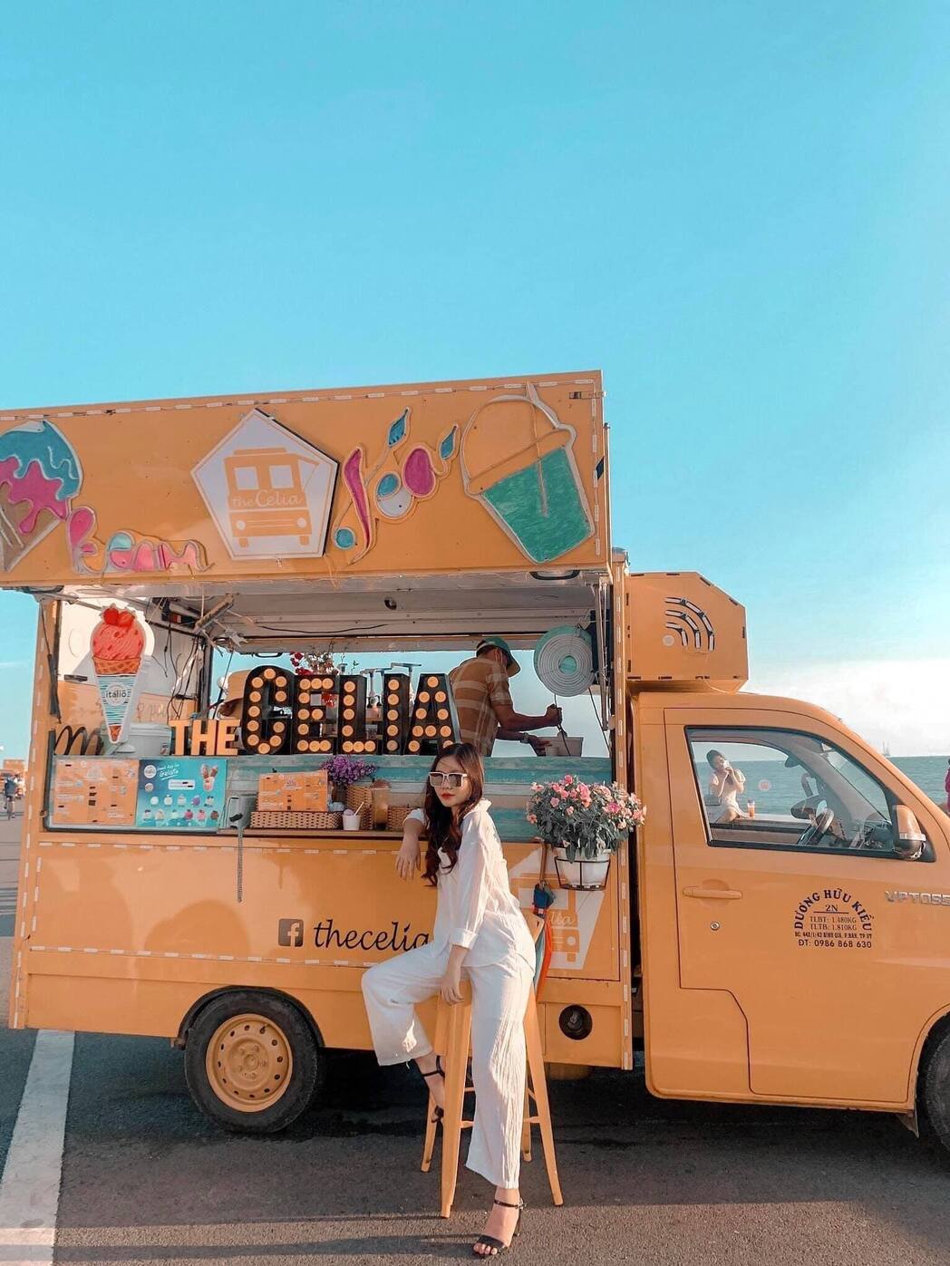 Check-in Địa điểm sống ảo :Con đường xe kem mới lạ tại Thành phố biển Vũng Tàu 14