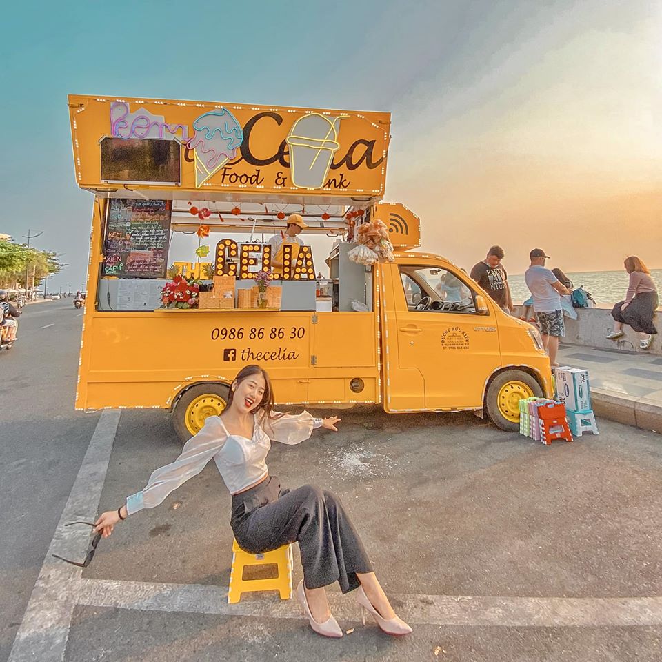 Check-in Địa điểm sống ảo :Con đường xe kem mới lạ tại Thành phố biển Vũng Tàu 15