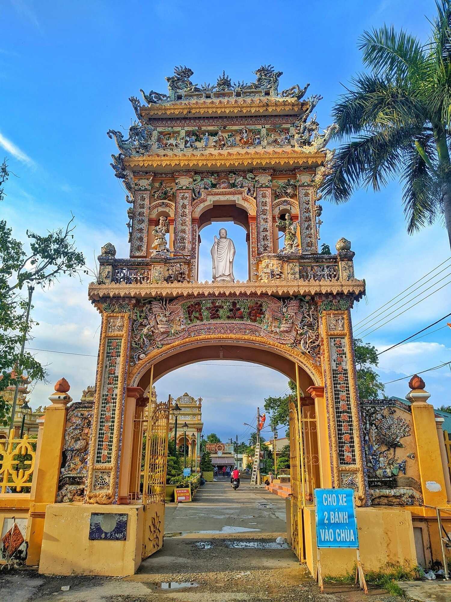 Chùa Vĩnh Tràng Tiền Giang và nét đẹp kiến trúc cực kỳ đặc biệt 4