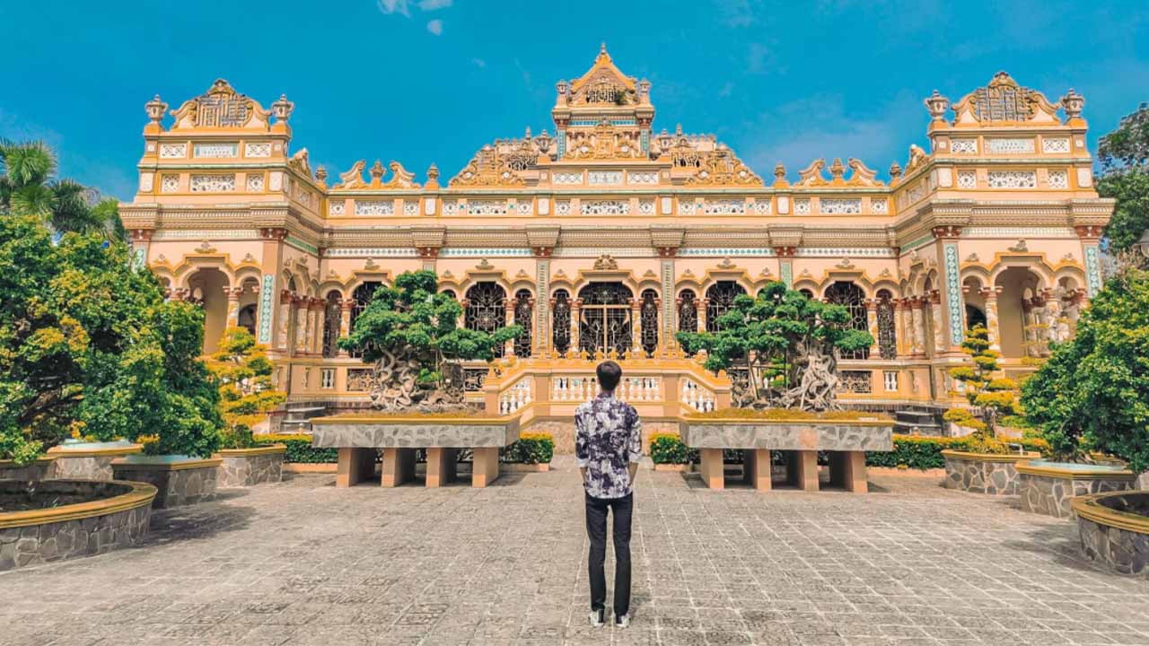 Chùa Vĩnh Tràng Tiền Giang và nét đẹp kiến trúc cực kỳ đặc biệt 13