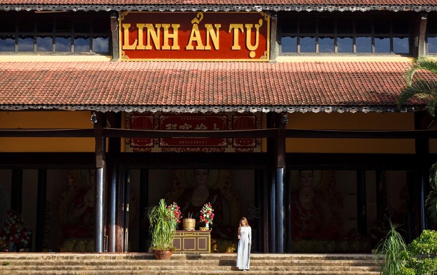 Chùa Linh Ẩn nơi an tọa của tượng quan âm lớn nhất Đà lạt