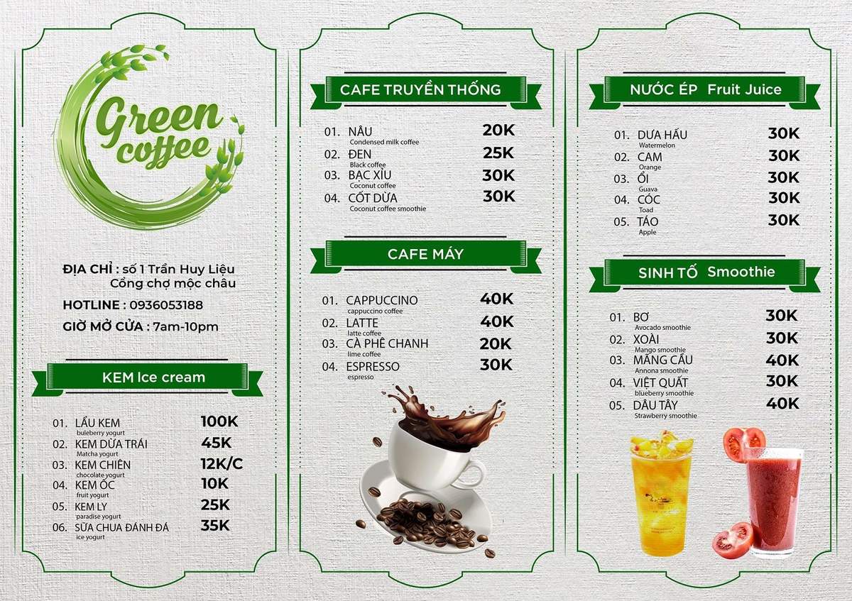 Green Coffee - Quán café xanh bình yên tại Mộc Châu 3