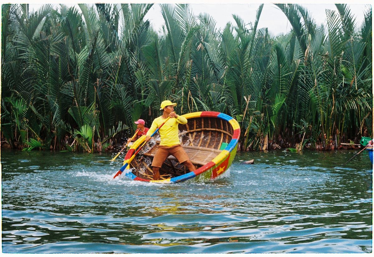 Khu sinh thái rừng dừa Bảy Mẫu Hội An - Thích thú trải nghiệm múa thúng trên sông 15