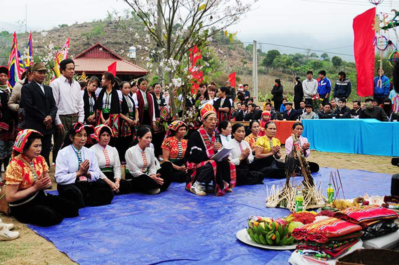Lễ hội Cầu mưa Mộc Châu độc đáo của người dân tộc Thái tại tỉnh Sơn La 2