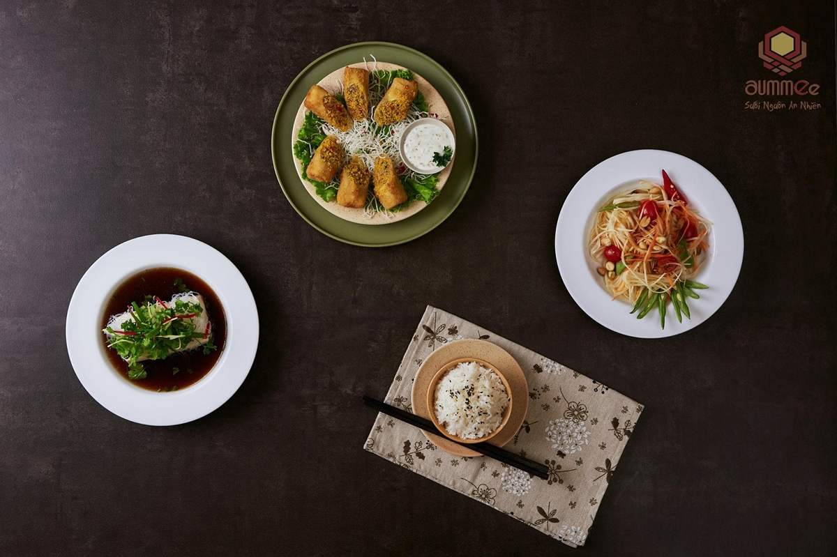 Nhà hàng Chay Aumme – Viên ngọc quý trong làng ẩm thực chay đất Hà Thành 6