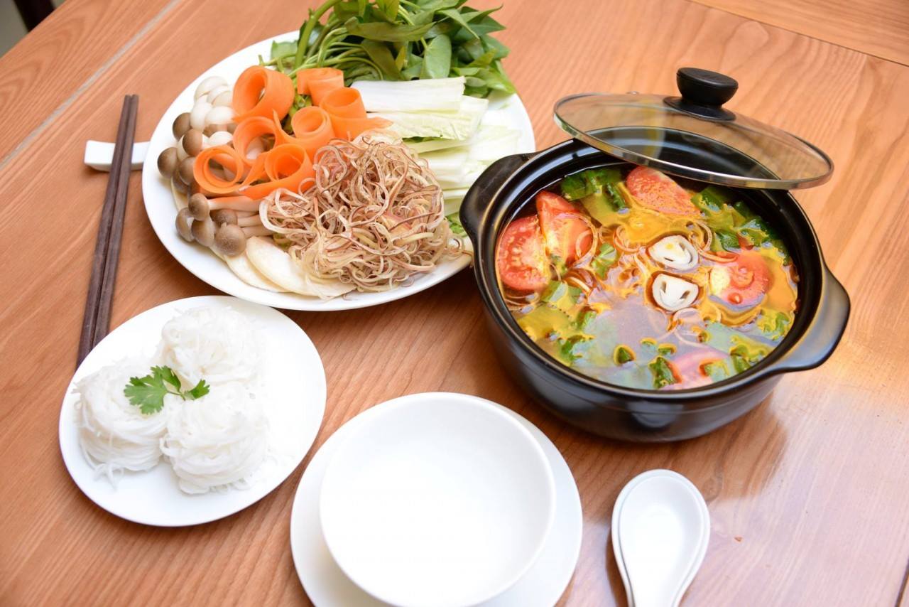 Nhà hàng Chay Aumme – Viên ngọc quý trong làng ẩm thực chay đất Hà Thành 32