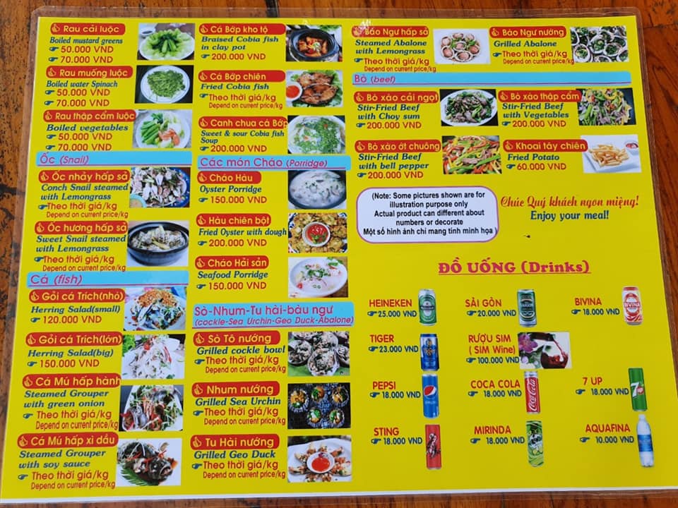 Nhà bè hải sản Bé Ghẹ - Nhà hàng hải sản bình dân ở làng chài Hàm Ninh 7