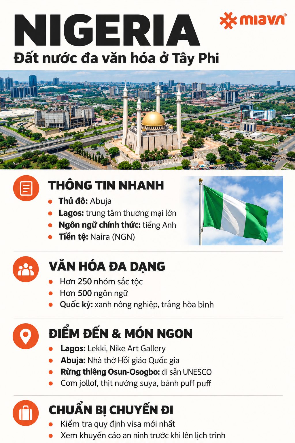 Tổng quan Nigeria và kinh nghiệm du lịch cho người mới 2