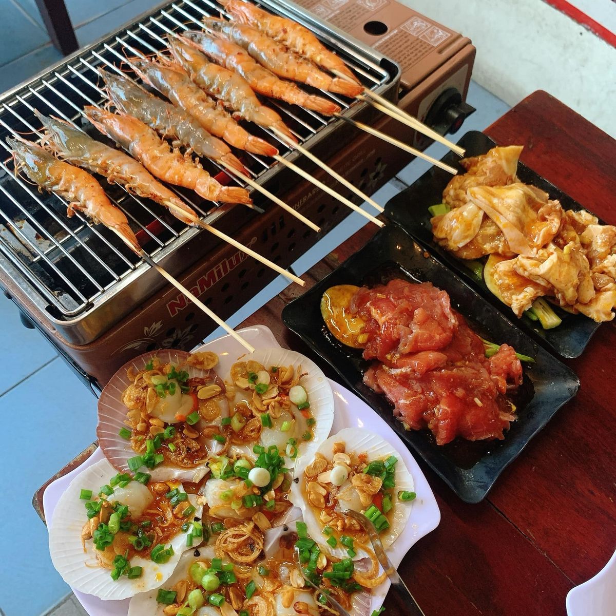 Nướng Khói BBQ Hội An - Oanh tạc thịt nướng và uống rượu soju vỉa hè phố cổ 8