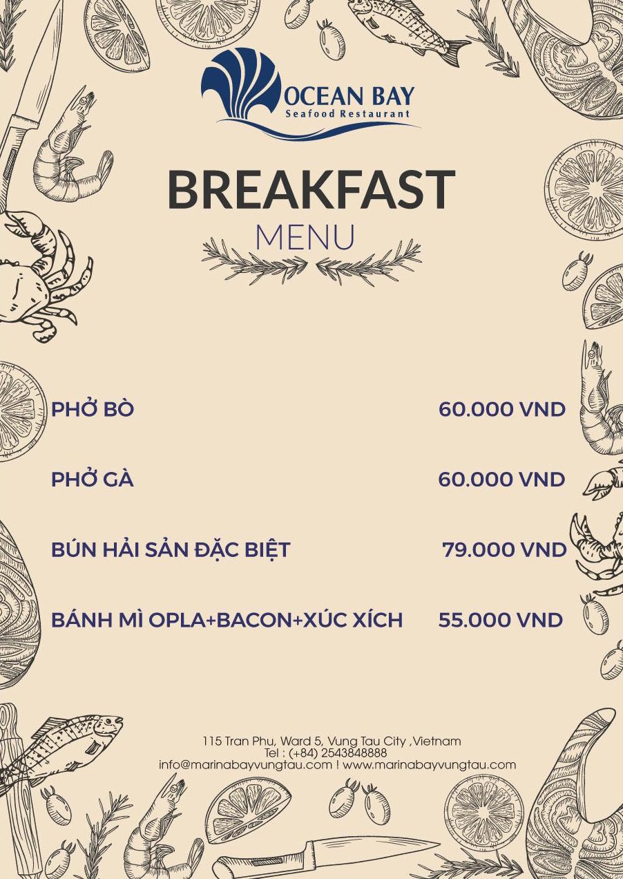 Ocean Bay Seafood Restaurant - Nhà hàng nên ghé qua khi đến Vũng Tàu 4