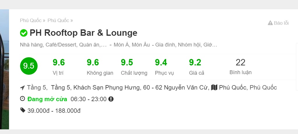 PH Rooftop Bar & Lounge - Đẳng Cấp Nhà Hàng Đảo Ngọc Sang Trọng 36