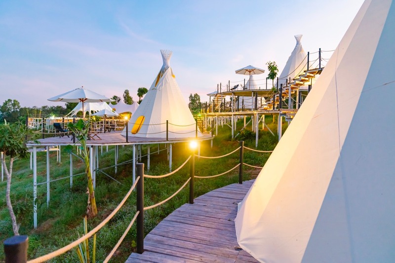 Review khu cắm trại Panorama Glamping cực chill bên hồ Trị An 7