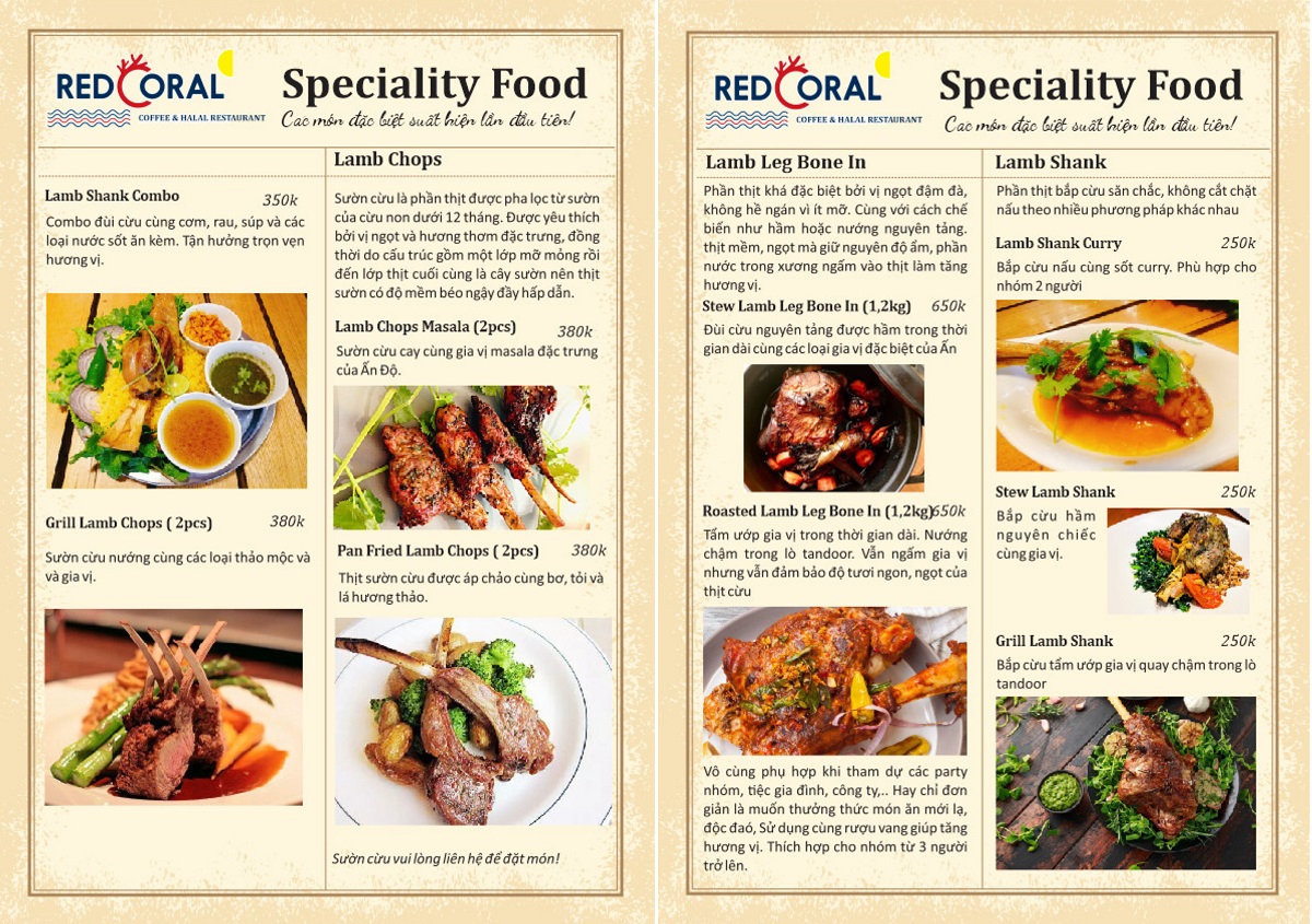 RedCoral Halong Halal Restaurant – Không gian ẩm thực Trung Đông đầy mới lạ tại Hạ Long 12