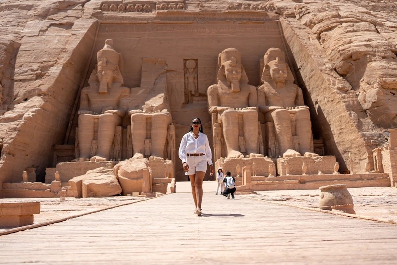 Abu Simbel quần thể đền đài đồ sộ của Pharaoh Ramses II Ai Cập 4