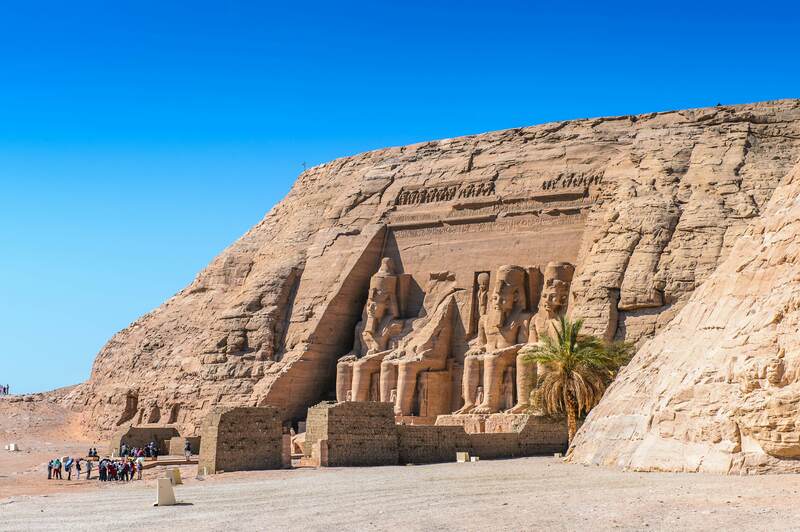 Abu Simbel quần thể đền đài đồ sộ của Pharaoh Ramses II Ai Cập 6