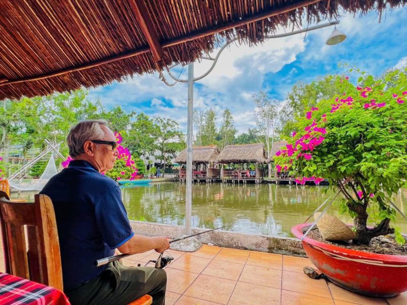 Ẩm thực sinh thái Câu cá giải trí Xuân Hương - Điểm hẹn ăn ngon, vui chơi 4