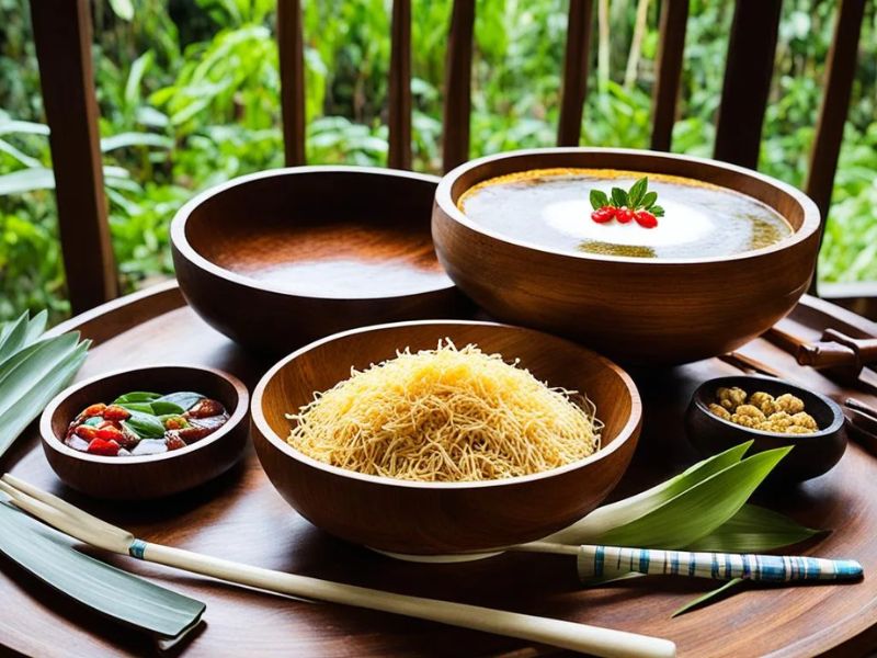 Ambuyat: Món ăn dẻo quánh lạ miệng mang đậm hương vị Brunei 4