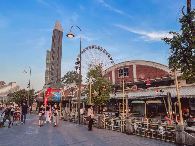 Asiatique The Riverfront khu phức hợp bên sông Chao Phraya Thái Lan 3