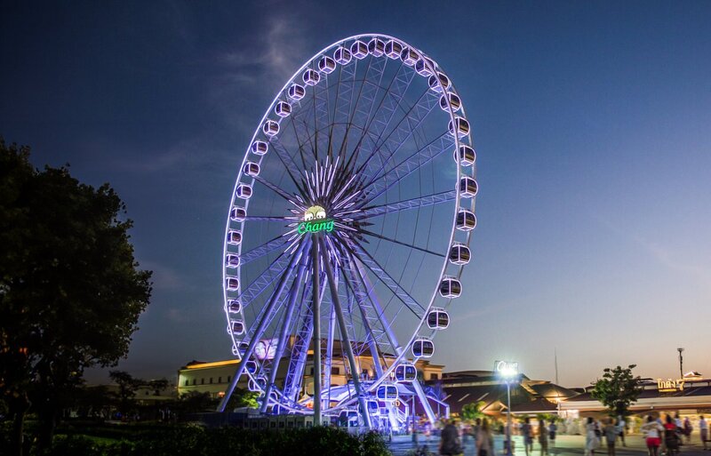 Asiatique The Riverfront khu phức hợp bên sông Chao Phraya Thái Lan 6