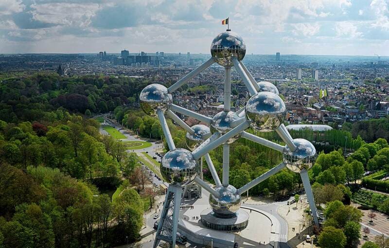 Chinh phục đỉnh cao kiến trúc Atomium của thủ đô Brussels 2