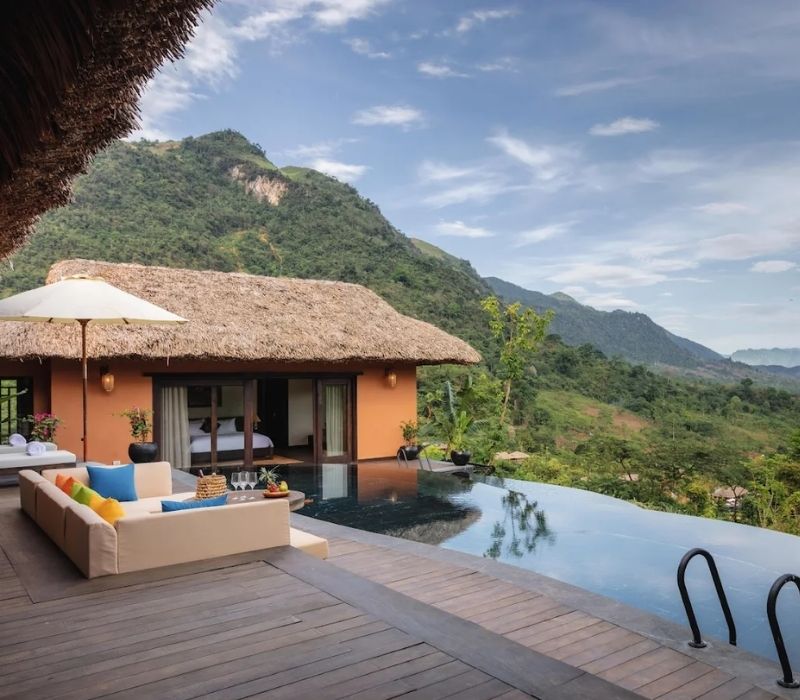 Avana Retreat Hòa Bình: Bản làng 5 sao ẩn mình giữa rừng nguyên sinh