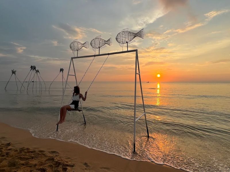 Vi vu bãi biển Sunset Sanato và săn hoàng hôn đẹp nhất ở Phú Quốc 4