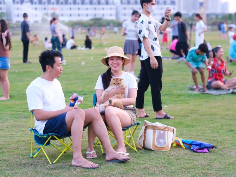 Bãi thả diều City Park, tận hưởng những chiều lộng gió tại Tp. Thủ Đức 13