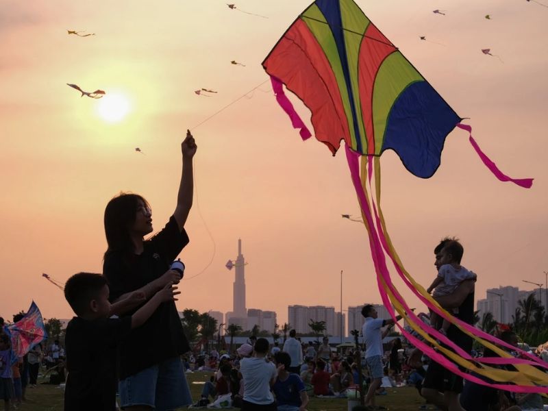 Bãi thả diều City Park, tận hưởng những chiều lộng gió tại Tp. Thủ Đức 16