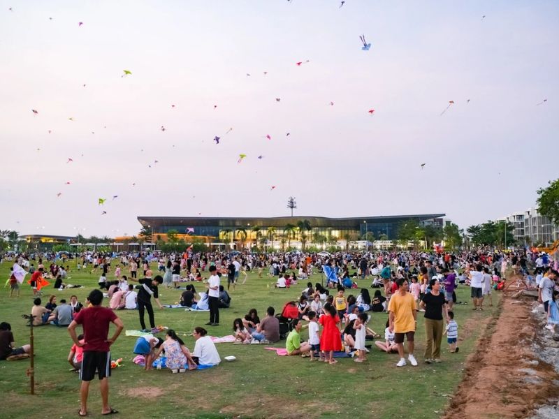 Bãi thả diều City Park, tận hưởng những chiều lộng gió tại Tp. Thủ Đức 5