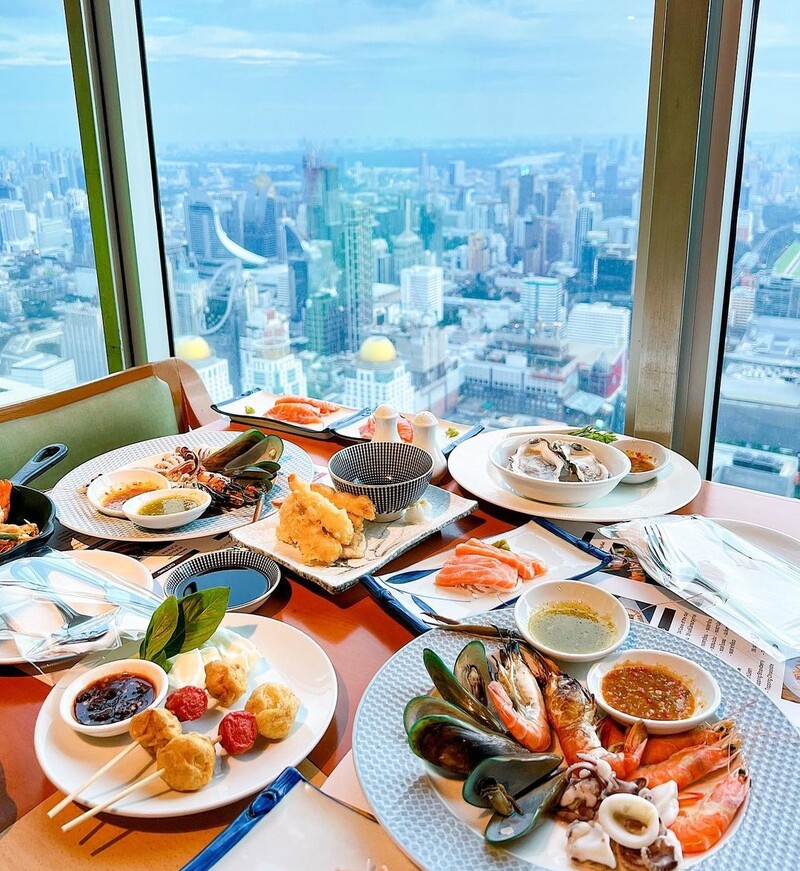 Khám phá Baiyoke Sky Buffet, thiên đường ăn uống ngắm cảnh tại Bangkok 5