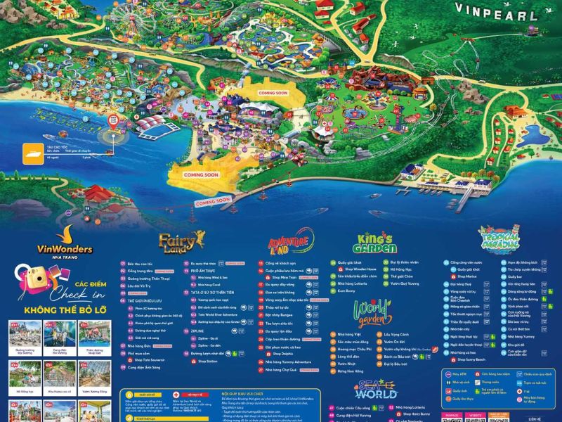 Bản đồ Vinpearl Nha Trang từ A-Z: Ăn uống, vui chơi, nghỉ ngơi 2