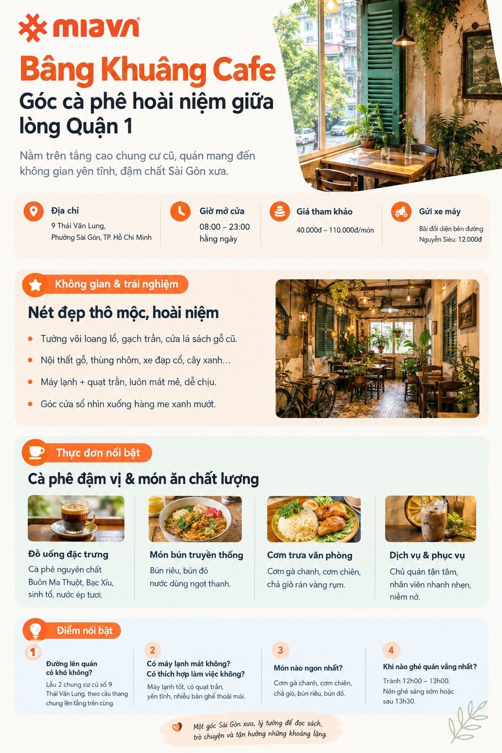 Bâng Khuâng Cafe, một chốn hoài niệm giữa lòng Sài Gòn 2