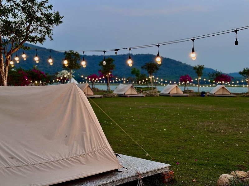 Bằng Lăng Glamping, chốn dã ngoại cực chill bên hồ Dầu Tiếng 9