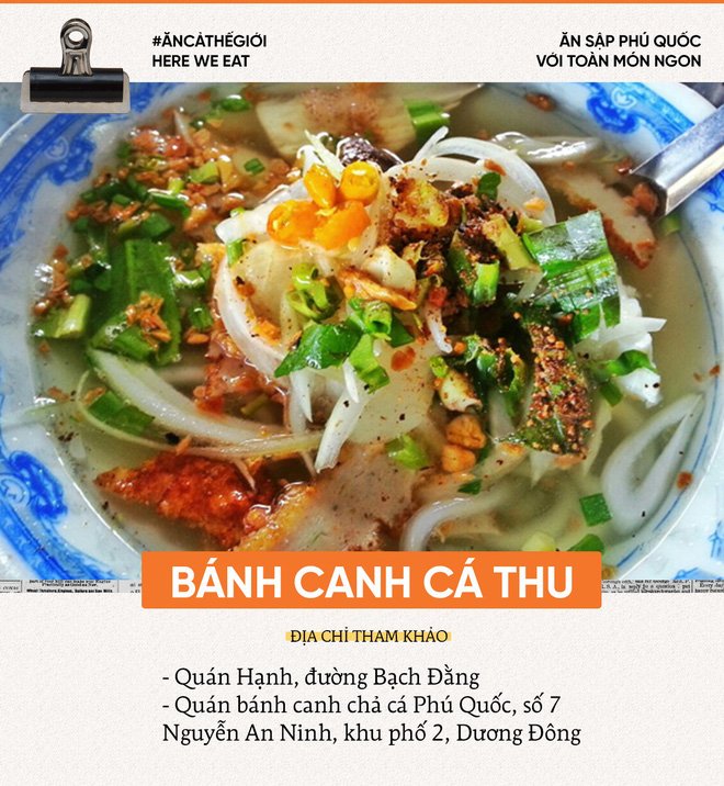Bánh canh chả cá thu Hạnh – Quán ăn đặc sản Phú Quốc siêu hấp dẫn giá bình dân 5