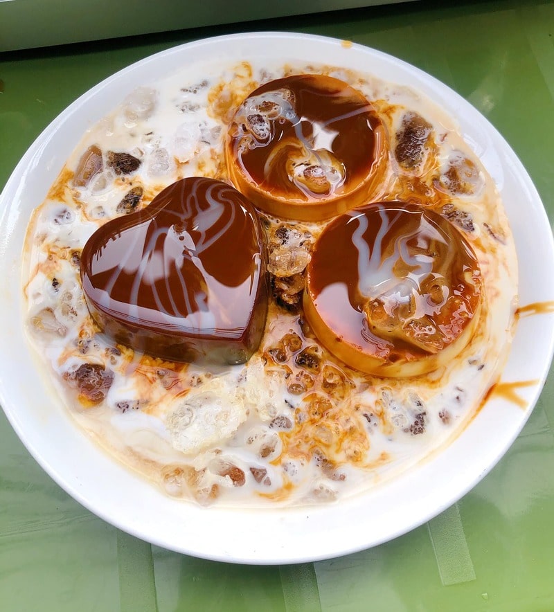 Bánh flan đông sương Nha Trang, món ăn vặt đặc sản làm nức lòng thực khách 6