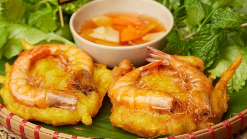 Thưởng thức Bánh tôm Hồ Tây tại 7 quán ngon chuẩn vị Hà Nội 5