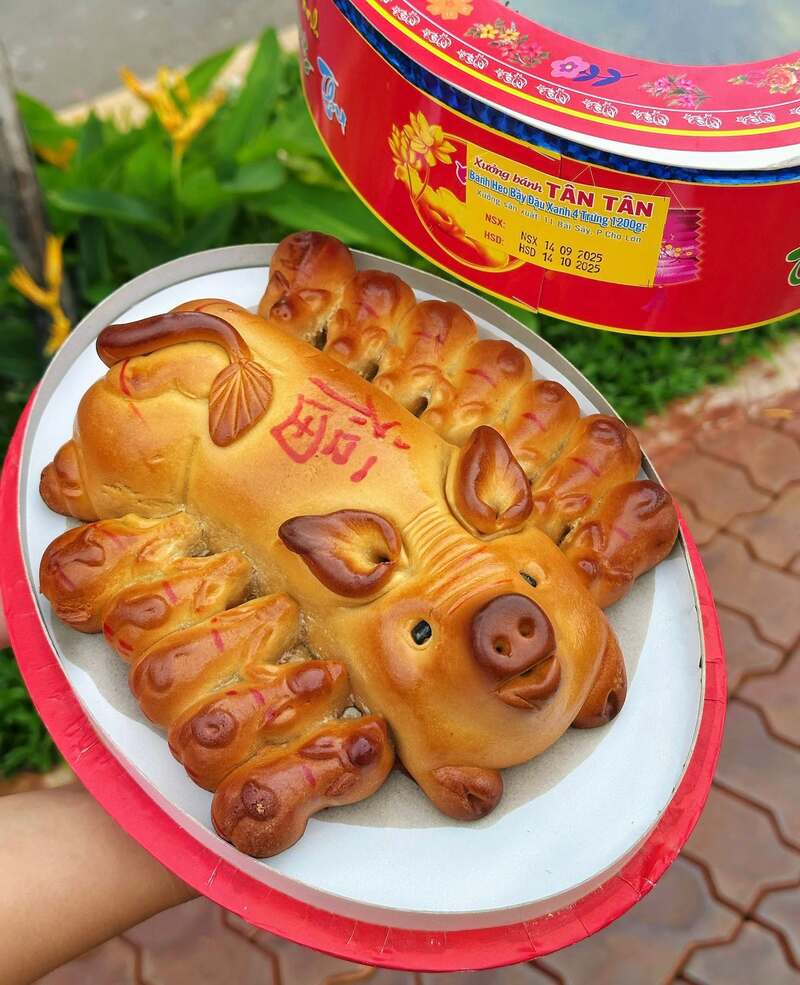 Săn tìm bánh trung thu con heo ở Hà Nội và Sài Gòn 2