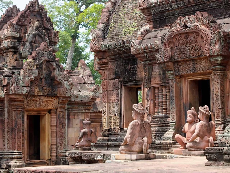 Đền Banteay Srei với đỉnh cao kiến trúc tại Campuchia 2
