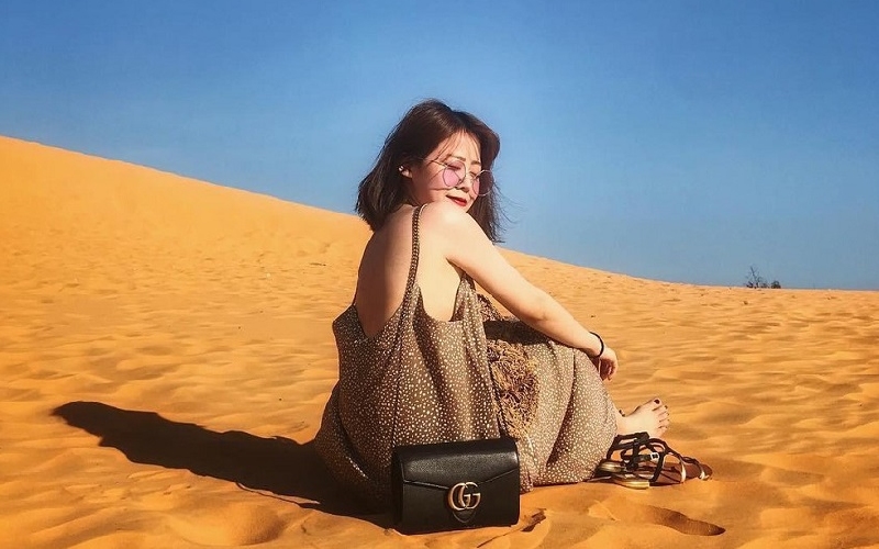 Bàu Trắng Bàu Sen, tiểu sa mạc giữa lòng Mũi Né 11