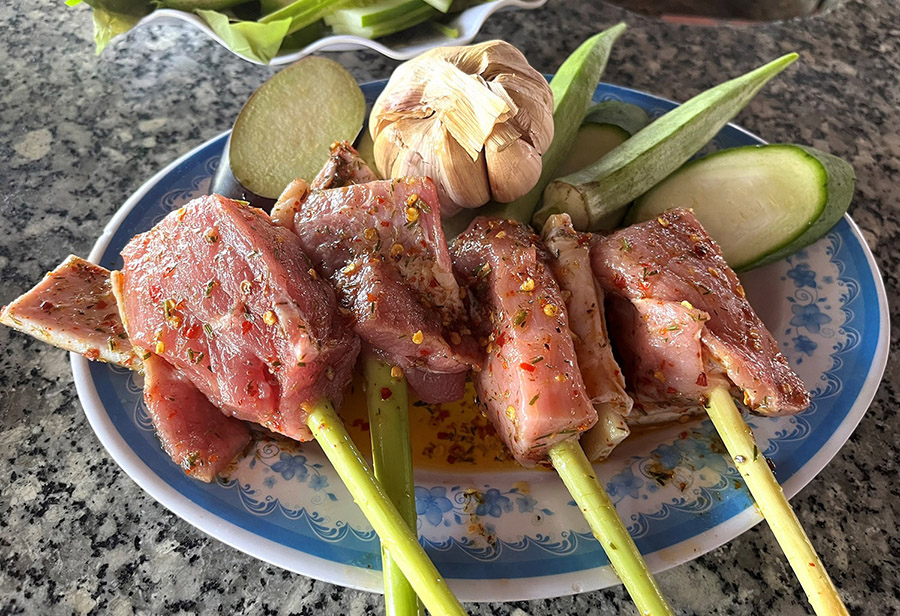 Bê nướng lụi sả Tây Ninh, món ngon khó cưỡng của người dân Nam Bộ 5