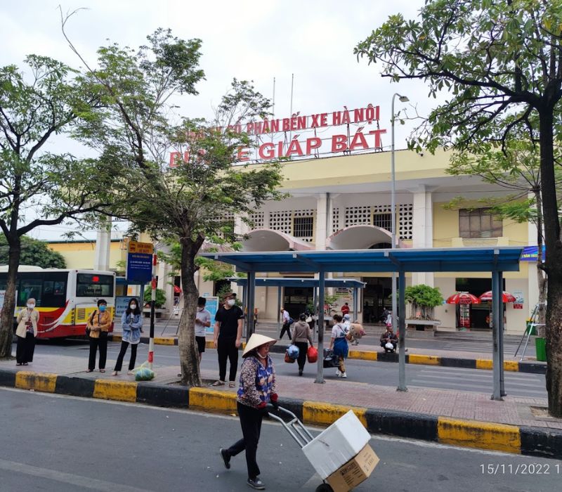 Bến xe Giáp Bát, cửa ngõ giao thông sôi động của thủ đô Hà Nội 2
