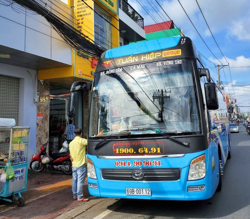 Bến xe Năm Căn điểm chạm đầu tiên của mọi hành trình về Đất Mũi 6