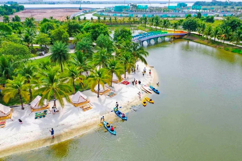 Biển nhân tạo Quận 9, thiên đường vui chơi giữa lòng khu dân cư 4