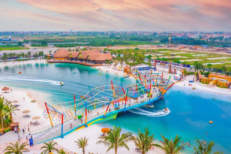 Review biển nhân tạo Vinhome Ocean Park 2 lý tưởng cho những ai ngại đi xa 2