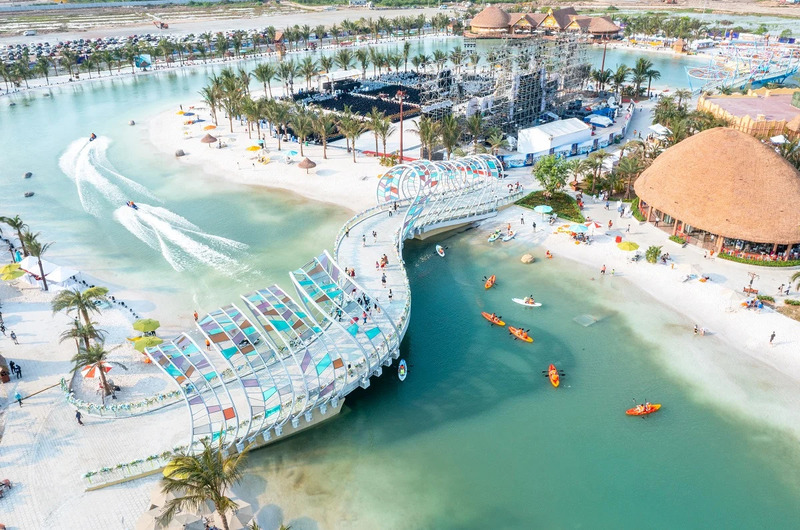Review biển nhân tạo Vinhome Ocean Park 2 lý tưởng cho những ai ngại đi xa 4