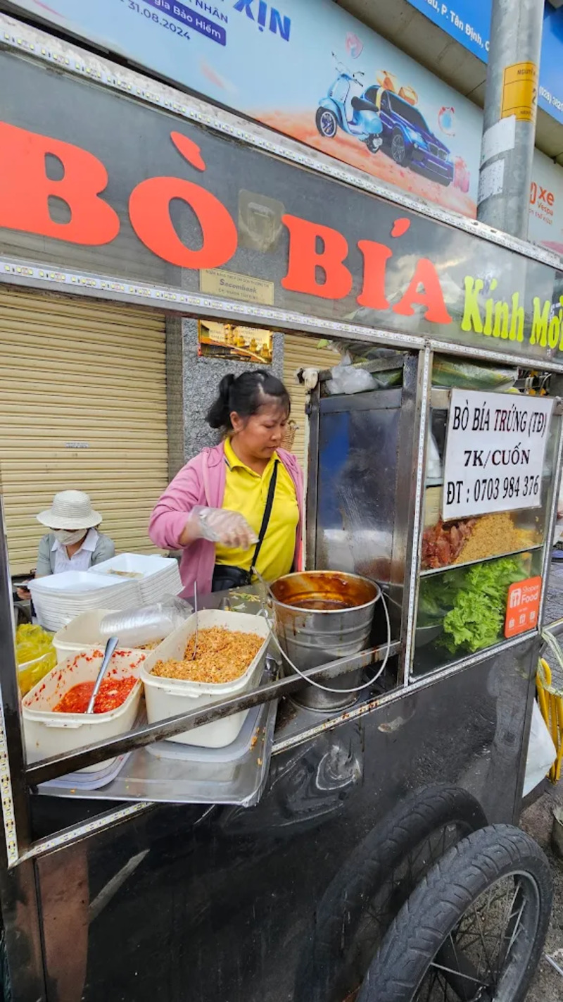 Mách bạn những địa chỉ bò bía mặn ngon nhất Sài Gòn 6